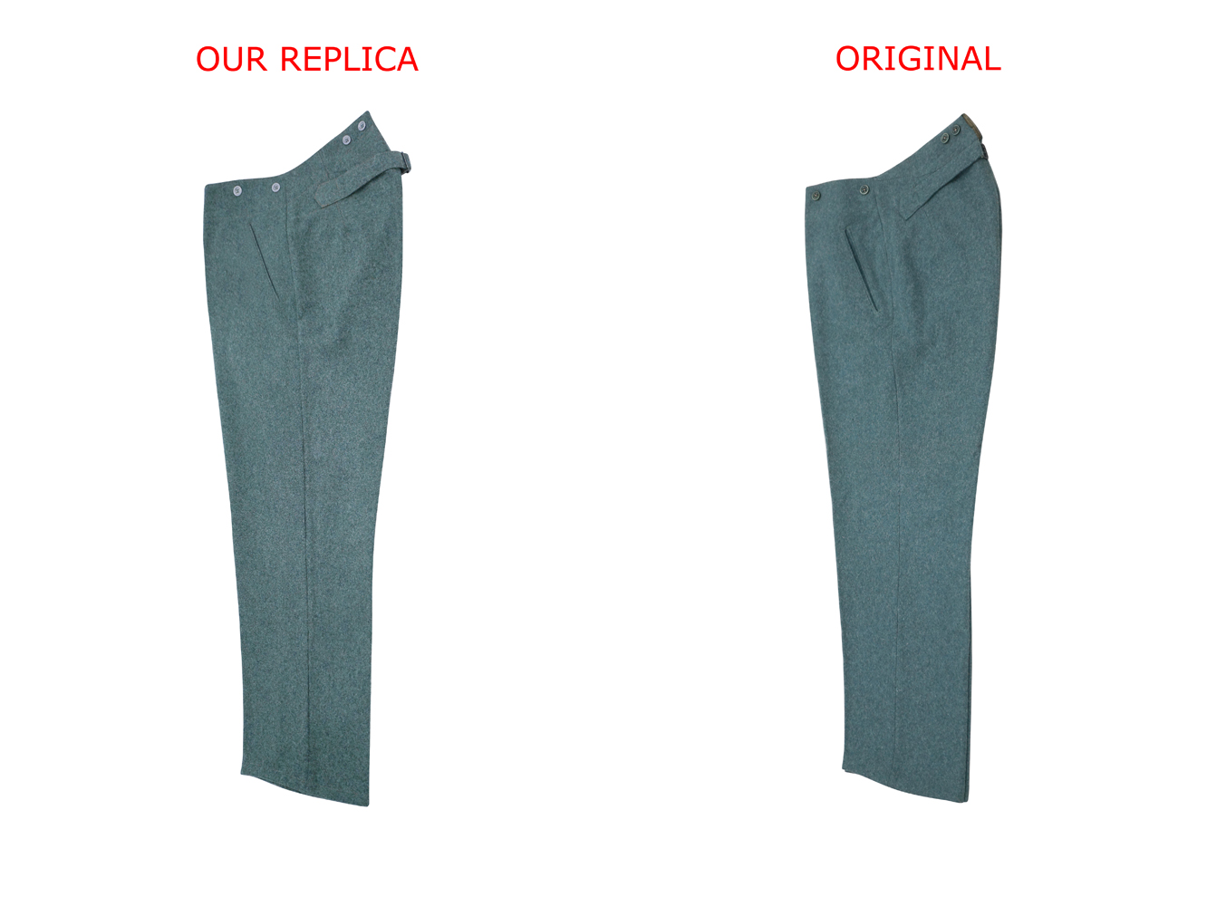 WWII German Wool Police Trousers,WW2 german uniforms,WWII army uniform,WWII german militaria,WW2 police,german military clothing,WW2 reproduction