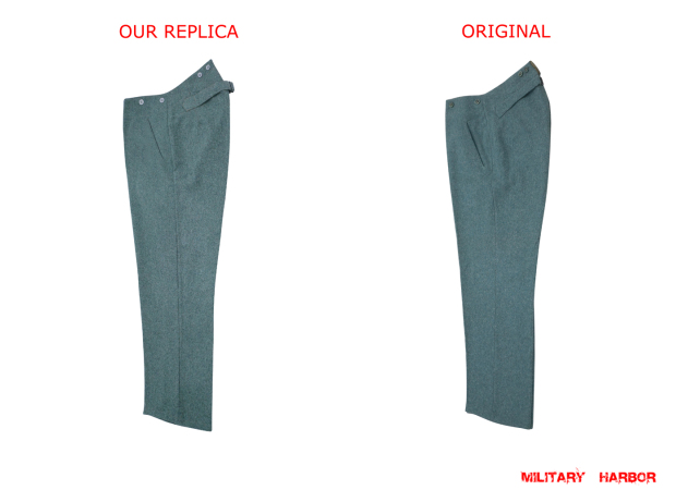 WWII German Police M36 Field Trousers WWII German Police M36 Field Trousers