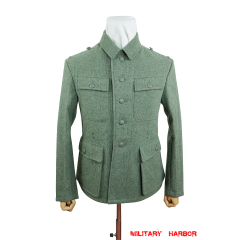 WWII German  M43 SS Fieldgrey Wool Feldbluse WWII German Wool Tunic,WW2 german uniforms,WWII army uniform,WWII german militaria,SS uniform,german military clothing,WW2 reproduction,M43 tunic