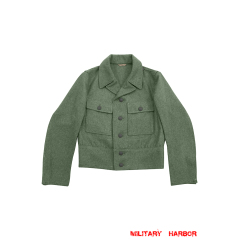 WWII German M44 SS EM Fieldgrey wool tunic Feldbluse WWII German Wool Tunic,WW2 german uniforms,WWII army uniform,WWII german militaria,SS uniform,german military clothing,WW2 reproduction,M44 tunic,waffen SS