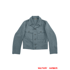 WWII German M44 SS EM Italian Field Wool tunic Feldbluse blue green grey WWII German Wool Tunic,WW2 german uniforms,WWII army uniform,WWII german militaria,SS uniform,german military clothing,WW2 reproduction,M44 tunic,waffen SS