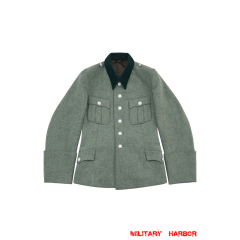 WWII German SS M37 Officer Wool Service Tunic Jacket 6 Buttons WWII German Wool Tunic,WW2 german uniforms,WWII army uniform,WWII german militaria,SS uniform,german military clothing,WW2 reproduction,M43 tunic