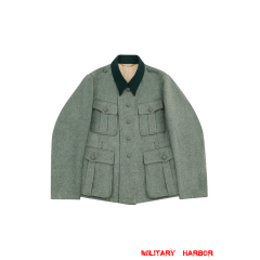 WWII German  M39 SS Officer Fieldgrey Wool Feldbluse WWII German Wool Tunic,WW2 german uniforms,WWII army uniform,WWII german militaria,SS uniform,german military clothing,WW2 reproduction,M43 tunic