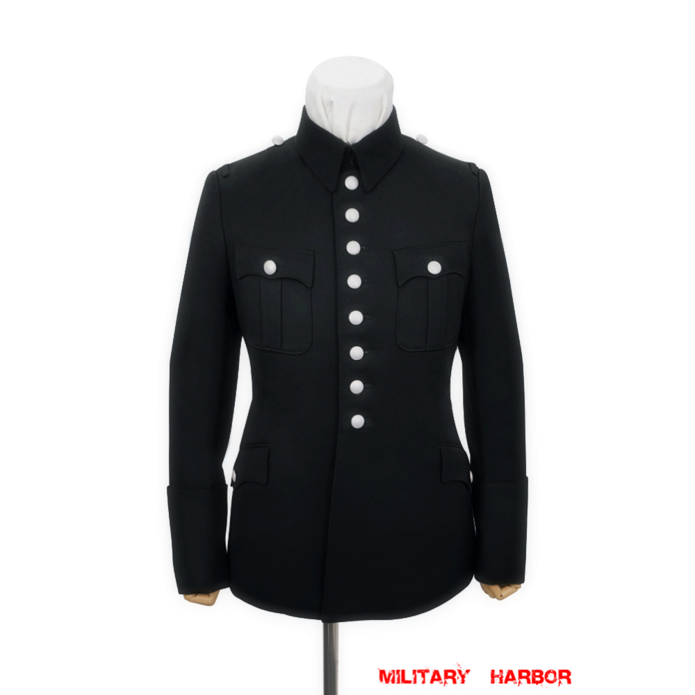 WWII German SS Old Style Officer Wool Tunic Jacket