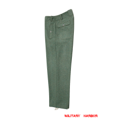WWII German SS M44 field grey wool trousers WWII German Wool Trousers,WW2 german uniforms,WWII army uniform,WWII german militaria,SS uniform,german military clothing,WW2 reproduction,WW2 german general uniform,waffen SS