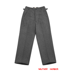 WWII German Wool Trousers,WW2 german uniforms,WWII army uniform,WWII german militaria,wehrmacht,german military clothing,WW2 reproduction,M40 tunic
