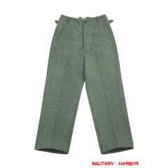 WWII German Wool Trousers,WW2 german uniforms,WWII army uniform,WWII german militaria,wehrmacht,german military clothing,WW2 reproduction,M40 tunic