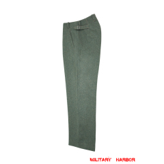 WWII German SS Fieldgrey Wool Straight Trousers WWII German Wool Trousers,WW2 german uniforms,WWII army uniform,WWII german militaria,wehrmacht,german military clothing,WW2 reproduction,M40 tunic