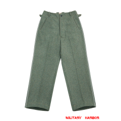 WWII German Wool Trousers,WW2 german uniforms,WWII army uniform,WWII german militaria,wehrmacht,german military clothing,WW2 reproduction,M40 tunic