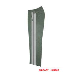 WWII German SS General Fieldgrey Wool Straight Trousers WWII German Wool Trousers,WW2 german uniforms,WWII army uniform,WWII german militaria,wehrmacht,german military clothing,WW2 reproduction,M40 tunic