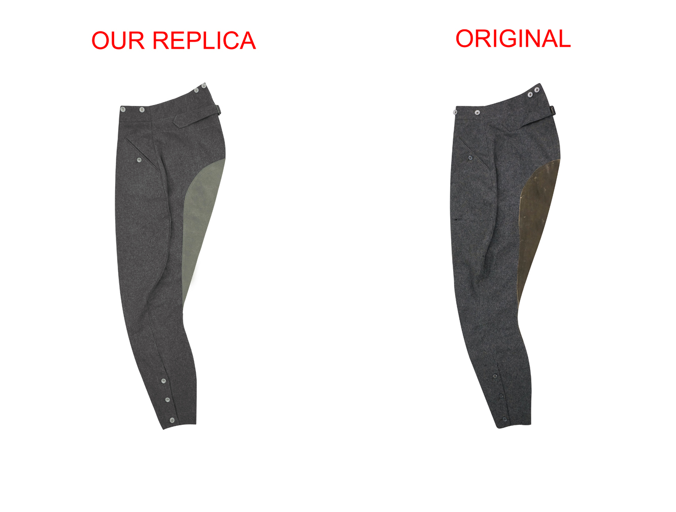 WWII German Wool Trousers,WW2 german uniforms,WWII army uniform,WWII german militaria,wehrmacht,german military clothing,WW2 reproduction,Riding Breeches