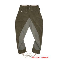 WWII German Wool Trousers,WW2 german uniforms,WWII army uniform,WWII german militaria,wehrmacht,german military clothing,WW2 reproduction,Riding Breeches