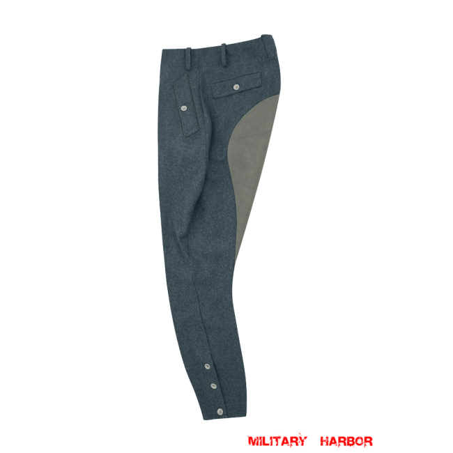 WWII German SS M44 Italian Wool Mounted Troops Riding Breeches WWII German Wool Trousers,WW2 german uniforms,WWII army uniform,WWII german militaria,wehrmacht,german military clothing,WW2 reproduction,Riding Breeches
