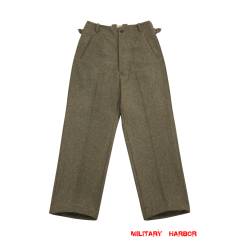 WWII German Wool Trousers,WW2 german uniforms,WWII army uniform,WWII german militaria,wehrmacht,german military clothing,WW2 reproduction,RAD trousers