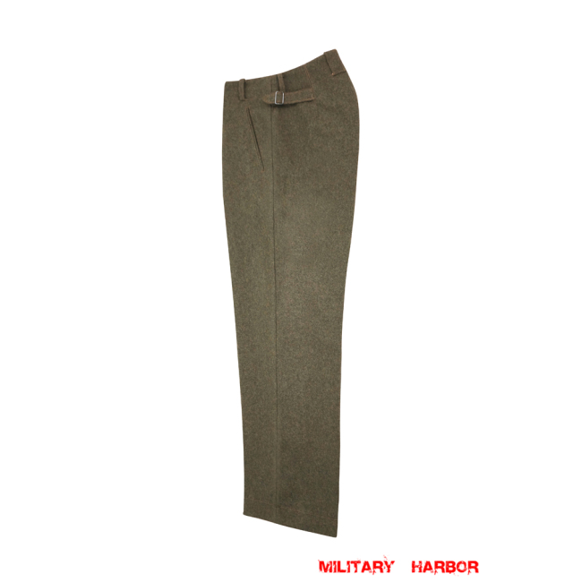 WWII German RAD Officer Wool Straight Trousers WWII German Wool Trousers,WW2 german uniforms,WWII army uniform,WWII german militaria,wehrmacht,german military clothing,WW2 reproduction,RAD trousers