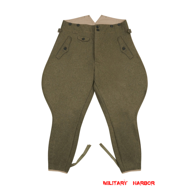 WWII German RAD Officer Wool Breeches WWII German Wool Trousers,WW2 german uniforms,WWII army uniform,WWII german militaria,wehrmacht,german military clothing,WW2 reproduction,RAD trousers