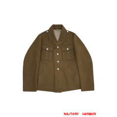 WWII German SA Mountain Brown Wool Bergrock Tunic Feldbluse II 5 buttons WWII German SA Mountain Brown Wool Bergrock Tunic Feldbluse II 5 buttons