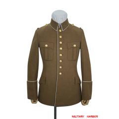 WWII German SA Feldjägerkorps FJK Wool Service Tunic Jacket WWII German SA tunics,SA uniforms,Feldherrnhalle,Feldherrnhalle uniforms,Feldherrnhalle tunics,Wehrmannschaften Feldbluse,SA Bergrock Tunics