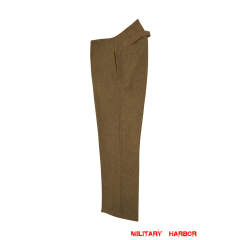 WWII German SA Brown Wool Service Trousers WWII German Wool Trousers,WW2 german uniforms,WWII army uniform,WWII german militaria,wehrmacht,german military clothing,WW2 reproduction, sa trousers