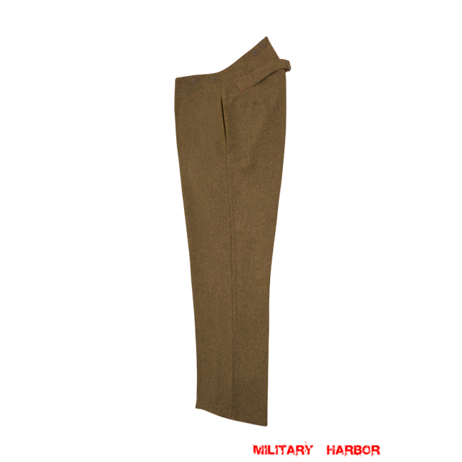 WWII German SA Brown Wool Service Trousers WWII German Wool Trousers,WW2 german uniforms,WWII army uniform,WWII german militaria,wehrmacht,german military clothing,WW2 reproduction, sa trousers