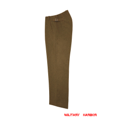WWII German SA Brown Wool Officer Trousers WWII German Wool Trousers,WW2 german uniforms,WWII army uniform,WWII german militaria,wehrmacht,german military clothing,WW2 reproduction, sa trousers