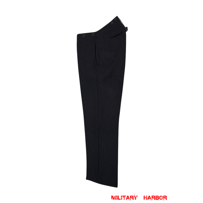 WWII German SA Black Wool Service Trousers WWII German Wool Trousers,WW2 german uniforms,WWII army uniform,WWII german militaria,wehrmacht,german military clothing,WW2 reproduction, sa trousers