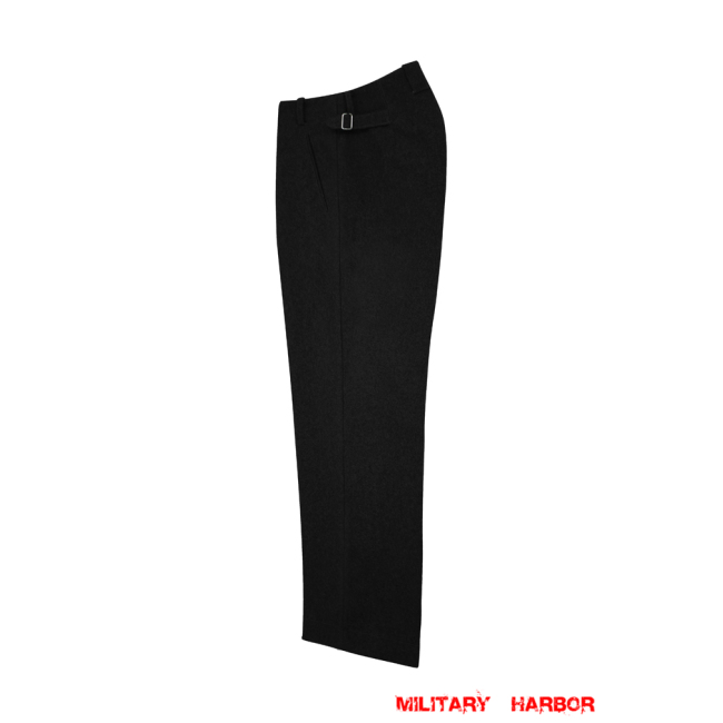 WWII German SA Black Wool Officer Wool Trousers WWII German Wool Trousers,WW2 german uniforms,WWII army uniform,WWII german militaria,wehrmacht,german military clothing,WW2 reproduction, sa trousers