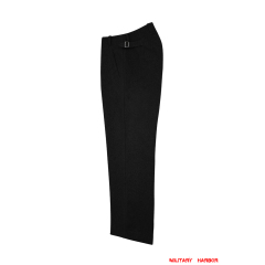 WWII German HJ Black Wool Officer Wool Trousers WWII German Wool Trousers,WW2 german uniforms,WWII army uniform,WWII german militaria,wehrmacht,german military clothing,WW2 reproduction, HJ trousers