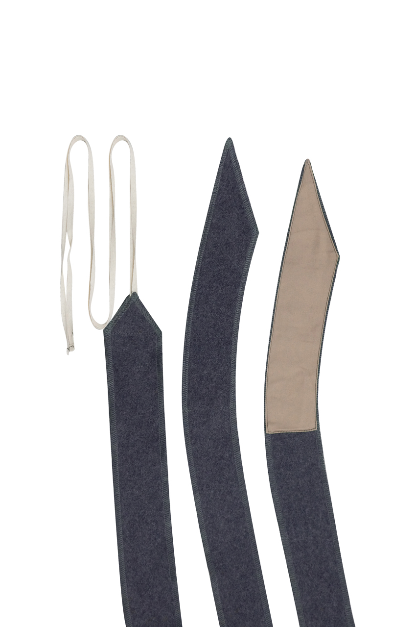 WWII Itlay RA Royal Air Force Blue Grey Wool Leggings Puttees