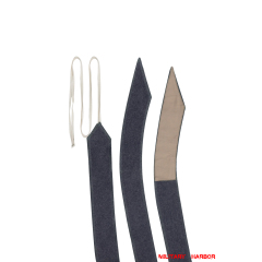 WWII Itlay RA Royal Air Force Blue Grey Wool Leggings Puttees