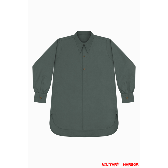WWII Itlay REI EM Green Grey Shirt ww2 itlay Shirts,ww2 itlay Service Shirts,Italian Shirts,REI Shirts,PNF Shirts,RA Shirts
