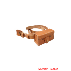 WWII Japanese Type 14 Ammo Pouch With Strap 第二次世界大戦 日本帝国 南部十四年式ベルト付き弾入れB Type 14 Ammo Pouch