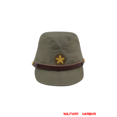 WWII Japanese IJA Army EM field cap cotton Khaki 第二次世界大戦 日本帝国陸軍 兵用略帽戦闘帽 棉 WWII Japan visor caps,WW2 japanese,japanese uniforms,Japanese cap,Imperial Japanese,IJA,Japanese army field cap