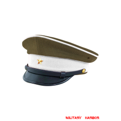 WWII Japanese IJA Army Ministry of Justice Officer visor cap Gabardine olive drab 第二次世界大戦 日本帝国陸軍 法務将校用制帽 ギャバジン製 茶褐色 WWII Japan visor caps,WW2 japanese,japanese uniforms,Japanese cap,Imperial Japanese,IJA,Japanese army visor cap