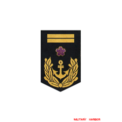 WWII Japanese IJN Navy Sleeve Rank Insignias M1943 Showa 18 Petty Officer 1st Class Engineering 第二次世界大戦日本帝国海軍臂章昭和18年改正一等機關兵曹 WWII Japan sleeve insignias,WW2 japanese,japanese sleeve insignias,WW2 japanese badge,IJA badge,IJN badge