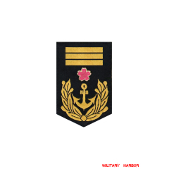 WWII Japanese IJN Navy Sleeve Rank Insignias M1943 Showa 18 Chief Petty Officer Construction 第二次世界大戦日本帝国海軍臂章昭和18年改正上等工作兵曹 WWII Japan sleeve insignias,WW2 japanese,japanese sleeve insignias,WW2 japanese badge,IJA badge,IJN badge