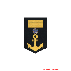 WWII Japanese IJN Navy Sleeve Rank Insignias M1943 Showa 18 Leading Seaman Musician 第二次世界大戦日本帝国海軍臂章昭和18年改正軍樂兵長 WWII Japan sleeve insignias,WW2 japanese,japanese sleeve insignias,WW2 japanese badge,IJA badge,IJN badge