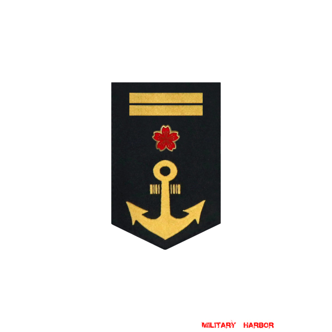 WWII Japanese IJN Navy Sleeve Rank Insignias M1943 Showa 18 Superior Seaman Medical 第二次世界大戦日本帝国海軍臂章昭和18年改正上等衛生兵 WWII Japan sleeve insignias,WW2 japanese,japanese sleeve insignias,WW2 japanese badge,IJA badge,IJN badge