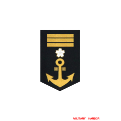 WWII Japanese IJN Navy Sleeve Rank Insignias M1943 Showa 18 Leading Seaman Supply 第二次世界大戦日本帝国海軍臂章昭和18年改正主計兵長 WWII Japan sleeve insignias,WW2 japanese,japanese sleeve insignias,WW2 japanese badge,IJA badge,IJN badge