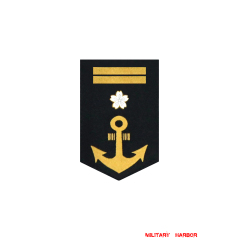 WWII Japanese IJN Navy Sleeve Rank Insignias M1943 Showa 18 Superior Seaman Supply 第二次世界大戦日本帝国海軍臂章昭和18年改正上等主計兵 WWII Japan sleeve insignias,WW2 japanese,japanese sleeve insignias,WW2 japanese badge,IJA badge,IJN badge