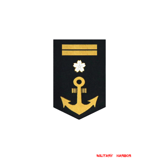 WWII Japanese IJN Navy Sleeve Rank Insignias M1943 Showa 18 Superior Seaman Supply 第二次世界大戦日本帝国海軍臂章昭和18年改正上等主計兵 WWII Japan sleeve insignias,WW2 japanese,japanese sleeve insignias,WW2 japanese badge,IJA badge,IJN badge