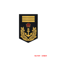 WWII Japanese IJN Navy Sleeve Rank Insignias M1943 Showa 18 Chief Petty Officer Technical 第二次世界大戦日本帝国海軍臂章昭和18年改正上等计術兵曹 WWII Japan sleeve insignias,WW2 japanese,japanese sleeve insignias,WW2 japanese badge,IJA badge,IJN badge