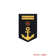 WWII Japanese IJN Navy Sleeve Rank Insignias M1943 Showa 18 Superior Seaman Technical 第二次世界大戦日本帝国海軍臂章昭和18年改正上等计術兵 WWII Japan sleeve insignias,WW2 japanese,japanese sleeve insignias,WW2 japanese badge,IJA badge,IJN badge