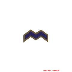 WWII Japanese IJA Services Inisignia Veterinary 第二次世界大戦日本帝国陆軍兵科色山形胸章獣医 WWII Japan breast insignias,WW2 japanese,japanese breast insignias,WW2 japanese badge,IJA badge,IJN badge