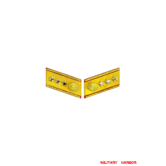 WWII Japanese IJA Army Collar Insignias Generalissimo 第二次世界大戦日本帝国陆軍襟章元帥 WWII Japan collar insignias,WW2 japanese,japanese collar insignias,WW2 japanese badge,IJA badge,IJN badge