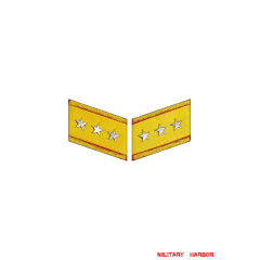 WWII Japanese IJA Army Collar Insignias M1943 Showa 18 Type 3 General 第二次世界大戦日本帝国陆軍三式襟章大將 WWII Japan collar insignias,WW2 japanese,japanese collar insignias,WW2 japanese badge,IJA badge,IJN badge