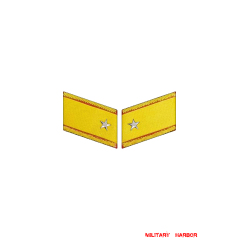 WWII Japanese IJA Army Collar Insignias M1943 Showa 18 Type 3 Major General 第二次世界大戦日本帝国陆軍三式襟章少將 WWII Japan collar insignias,WW2 japanese,japanese collar insignias,WW2 japanese badge,IJA badge,IJN badge