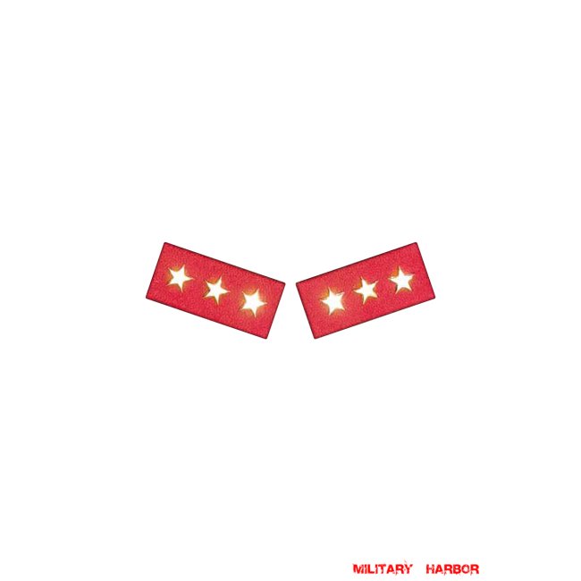 WWII Japanese IJA Army Collar Insignias M1943 Showa 18 Type 3 Superior Private 第二次世界大戦日本帝国陆軍三式襟章上等兵 WWII Japan collar insignias,WW2 japanese,japanese collar insignias,WW2 japanese badge,IJA badge,IJN badge