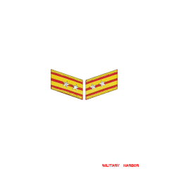 WWII Japanese IJA Army Collar Insignias M1938 Showa 13 Type 98 Lieutenant Colonel 第二次世界大戦日本帝国陆軍98式襟章中佐 WWII Japan collar insignias,WW2 japanese,japanese collar insignias,WW2 japanese badge,IJA badge,IJN badge