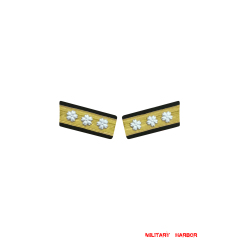 WWII Japanese IJN Navy Collar Insignias Admiral 第二次世界大戦日本帝国海軍襟章大將 WWII Japan collar insignias,WW2 japanese,japanese collar insignias,WW2 japanese badge,IJA badge,IJN badge